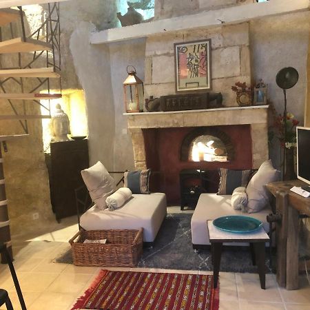 Troglodyte Loft 2 Daire Thoré-la-Rochette Dış mekan fotoğraf