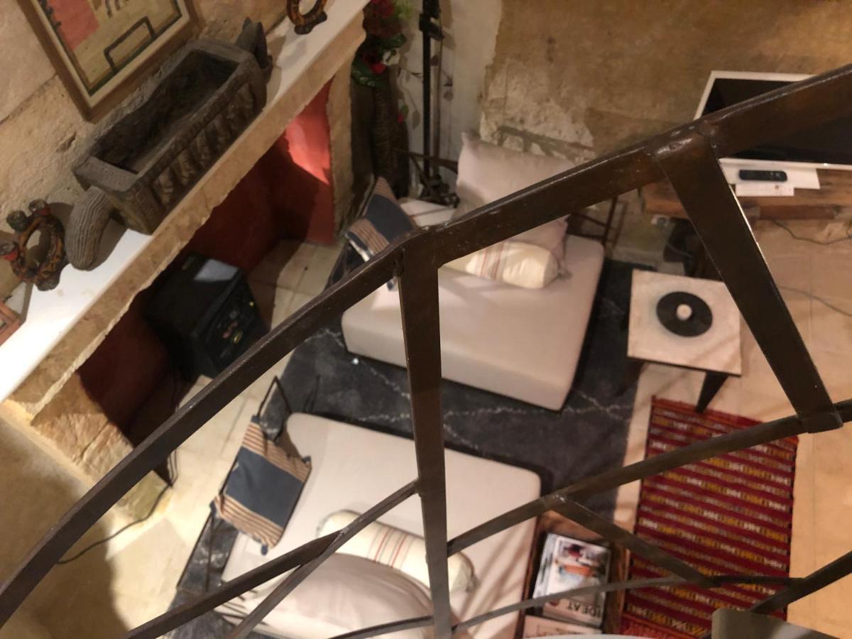 Troglodyte Loft 2 Daire Thoré-la-Rochette Dış mekan fotoğraf