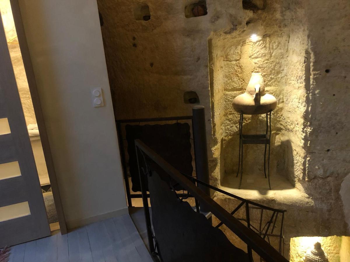 Troglodyte Loft 2 Daire Thoré-la-Rochette Dış mekan fotoğraf
